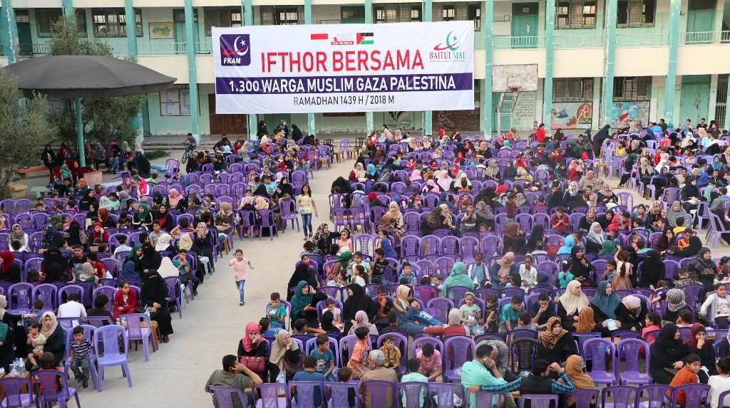 Berkah Bulan Romadhon Bersama Palestina