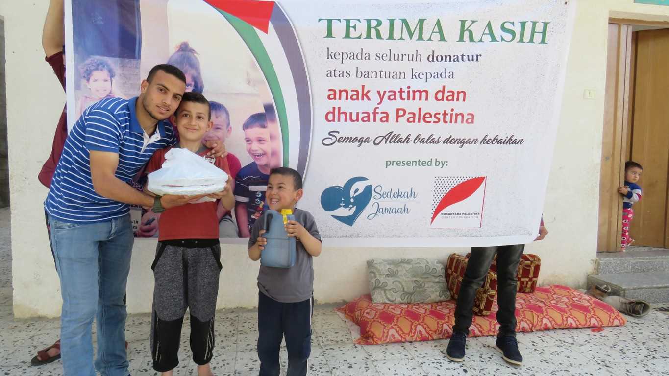 Jalin Kerjasama dengan NPC, Sedekah Jamaah Salurkan Paket Buka Puasa kepada Muslim Palestina di Jalur Gaza