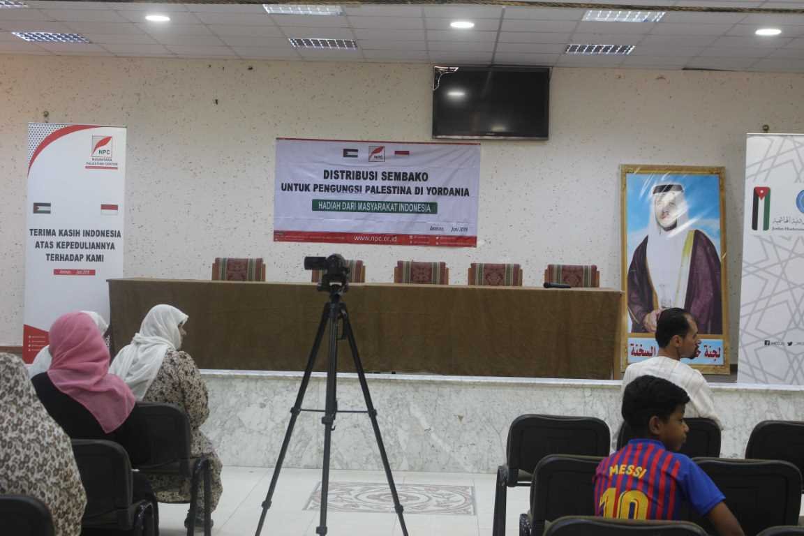 Tim NPC Kunjungi Pengungsi Palestina di Kamp as-Sukhnah Yordania