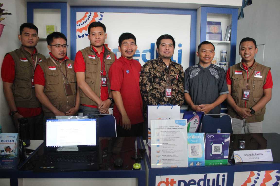 Tingkatkan Manajemen Lembaga, NPC Studi Banding ke DT Peduli
