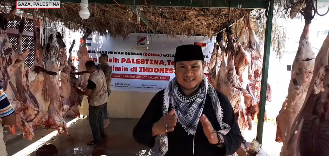 NPC Distribusikan 100 Ekor Unta dan 200 Ekor Lebih Domba untuk Palestina