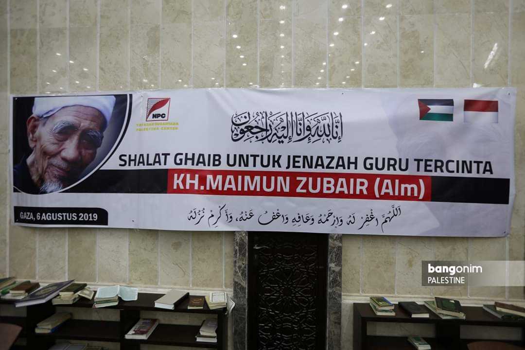 Mbah Moen Wafat, Muslim Palestina Lakukan Salat Gaib dan Doa Bersama