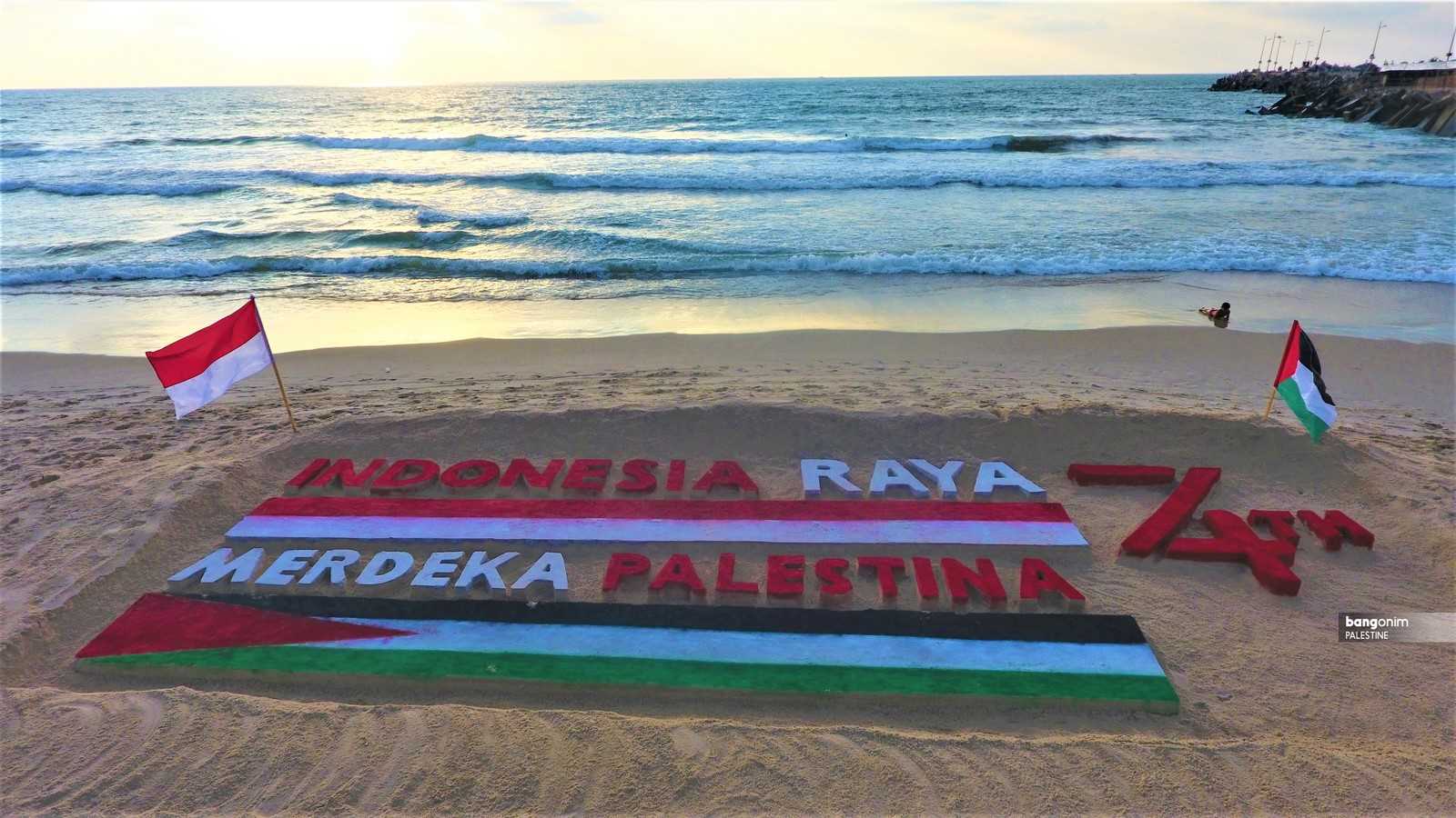 Persembahan Pemuda Pelestina Untuk Indonesia di HUT RI Ke-74