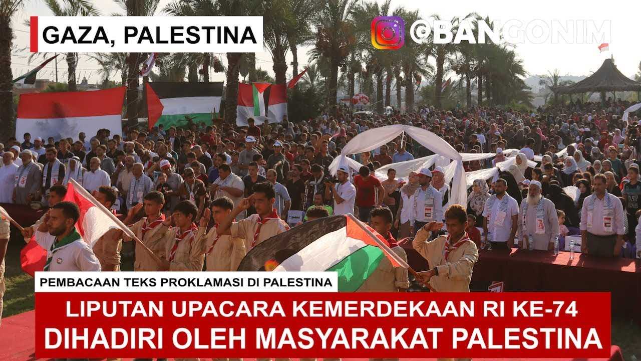 Pidato HUT RI Ke-74 di Gaza, Pembina NPC Sampaikan Hal Ini