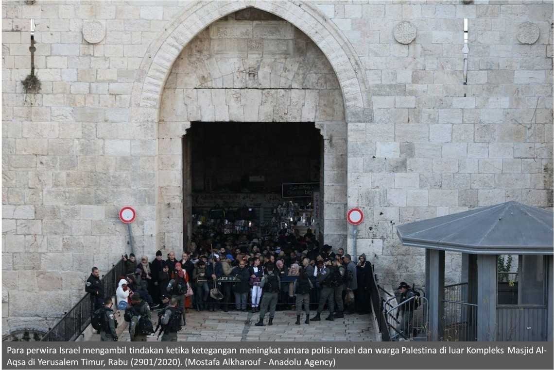 Pasukan Pendudukan Israel Menutup Kompleks Masjid Al-Aqsa