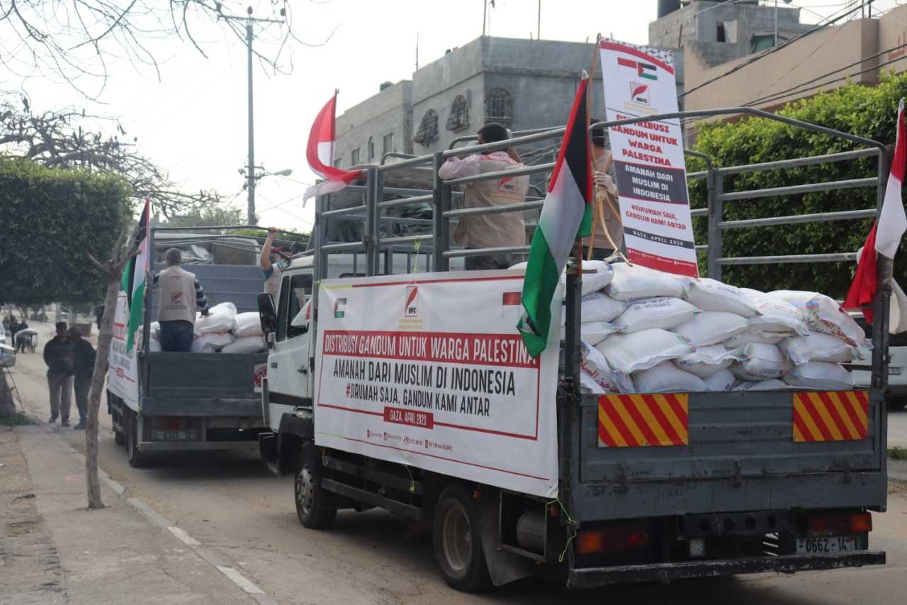 Krisis Gandum, Warga Gaza Berbagi dengan Tetangga