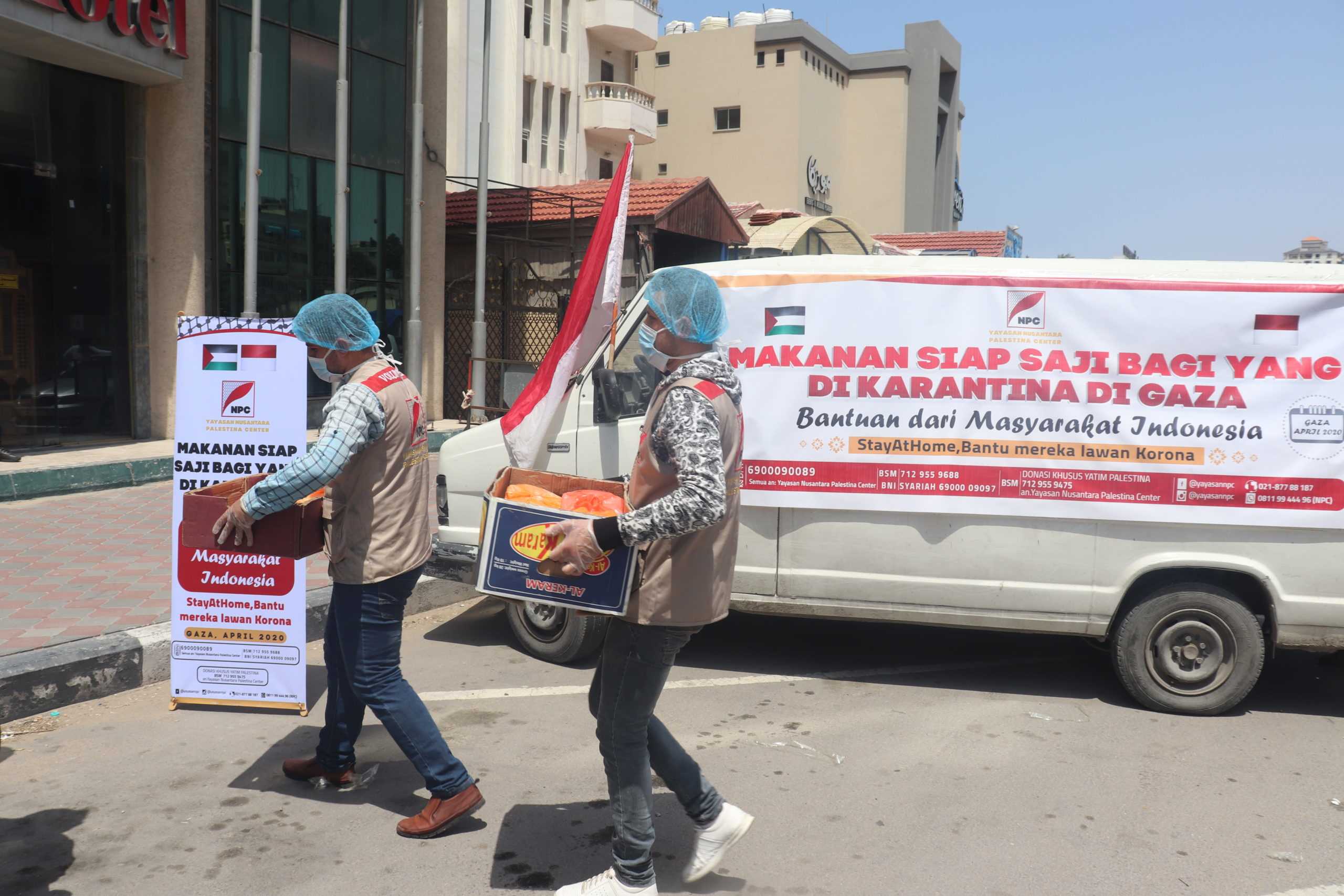 Meski Ikut Dilanda Krisis, Rakyat Indonesia Pasok Makanan untuk Ribuan Warga Gaza yang Dikarantina