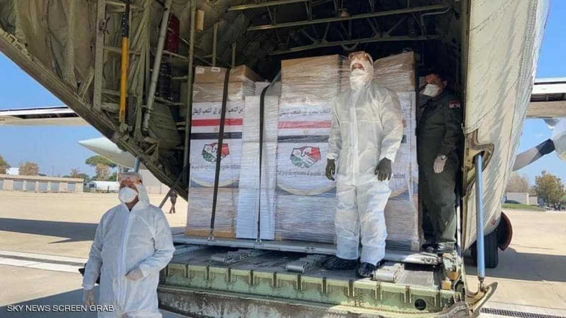 Mesir Kirimkankan Dua Pesawat Bantuan Medis ke Italia