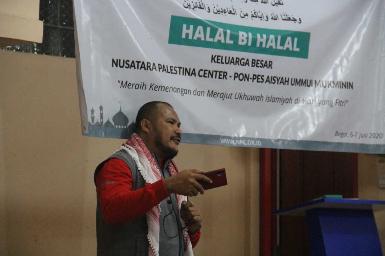Halal bi Halal Keluarga Besar NPC dengan Pengurus Ponpes Aisyah Ummul Mu’minin Cijeruk