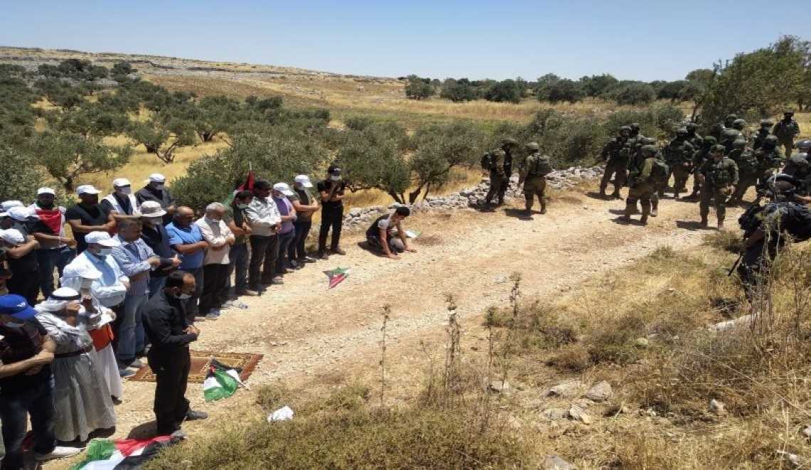 Militer Israel Bubarkan Dua Aksi Massa Menolak Pencaplokan Israel