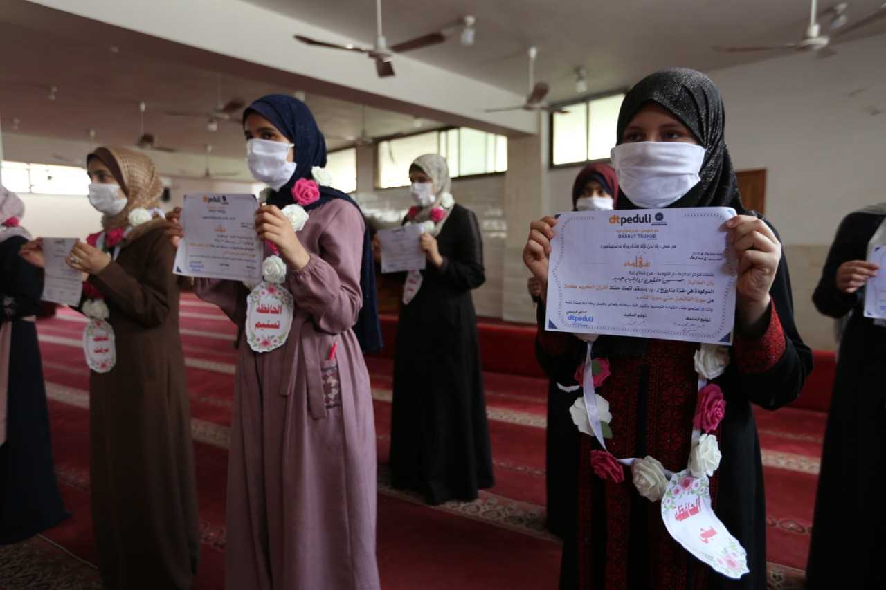 Daarut Tauhiid di Gaza Gelar Festival Penghargaan untuk Para Penghafal Quran