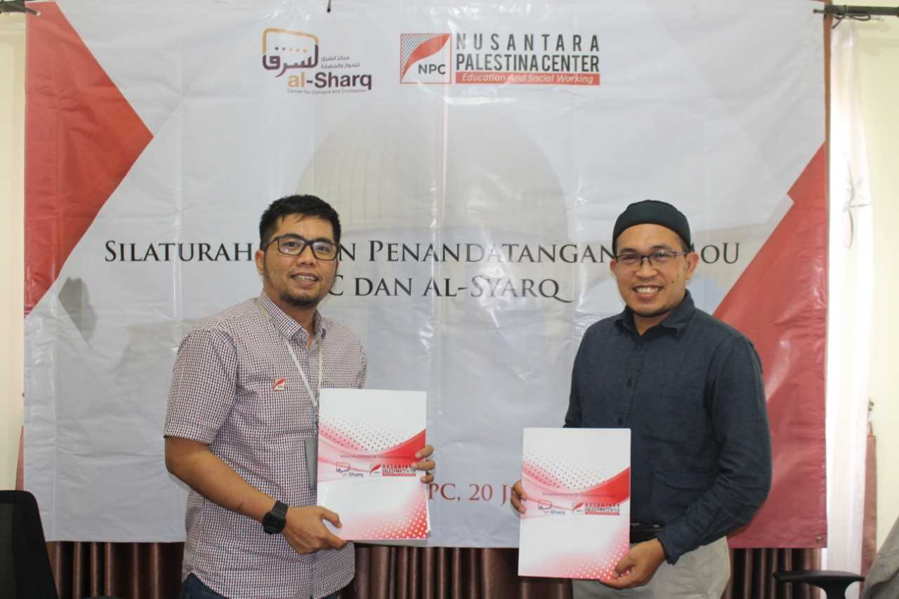 NPC Teken Kerjasama Riset Kepalestinaan dengan CDC El-Sharq