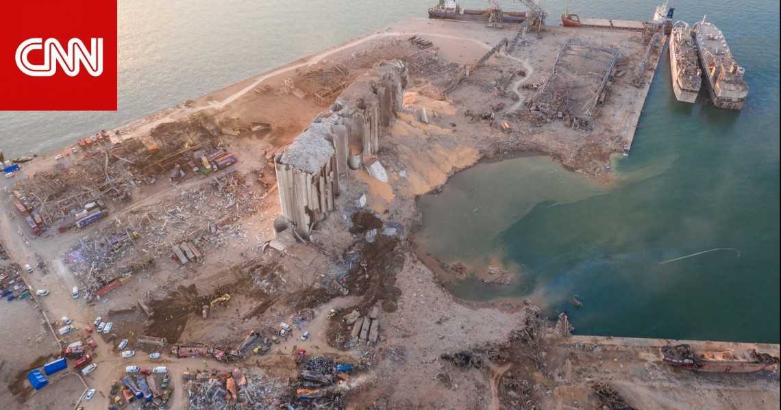 Ledakan Pelabuhan Lebanon Tinggalkan Lubang Berdiameter 124 Meter