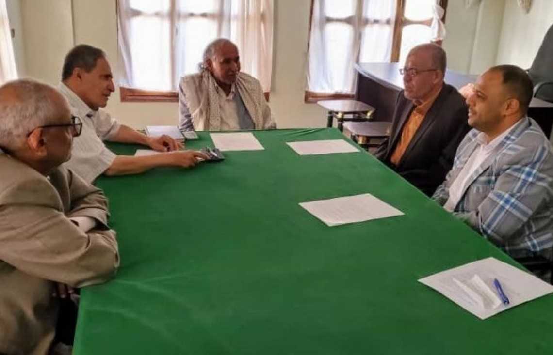 Perwakilan Hamas di Yaman Bertemu Dengan Asisten Sekretaris Jenderal Organisasi Nasserite Yaman