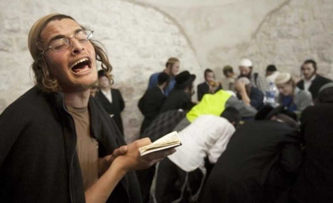 Yahudi Israel Lakukan Ibadah Talmud di Pasar Bersejarah Yerusalem