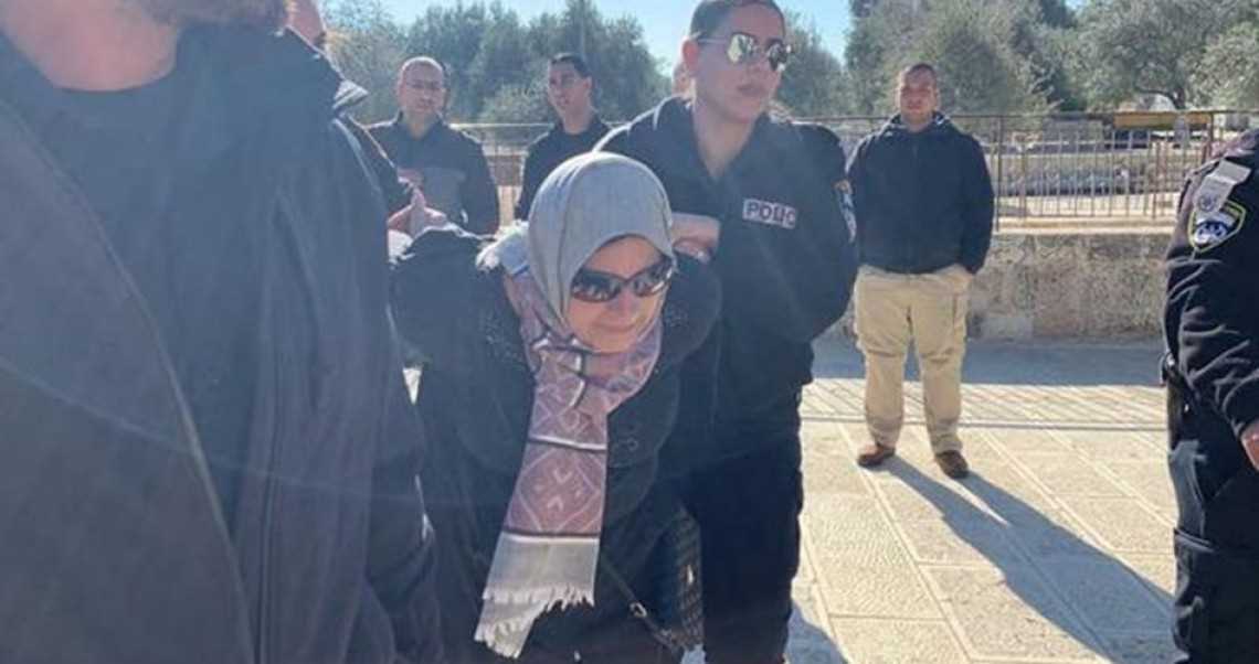 Otoritas Israel Penjarakan Aktivis Perempuan Masjid Al-Aqsa