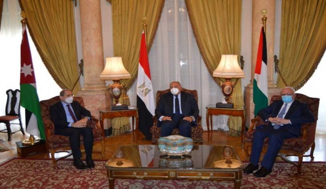 Hasil Pertemuan Trilateral: Palestina, Mesir dan Yordania Ajak Israel Berunding