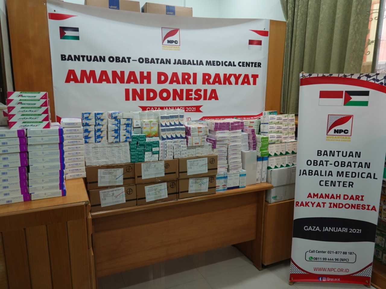 Jabalia Medical Center di Gaza Dilanda Krisis Obat-obatan, NPC Salurkan Bantuan
