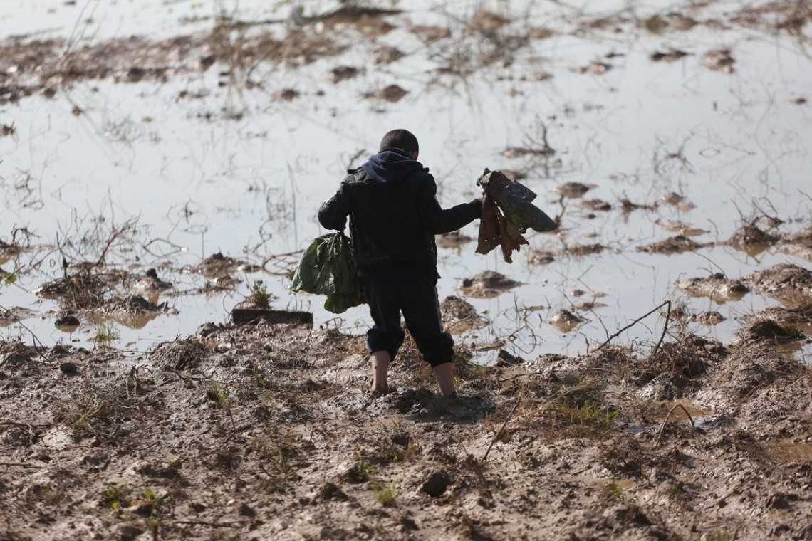 Israel Buka Pintu Bendungan, Lahan Pertanian di Gaza Timur Banjir