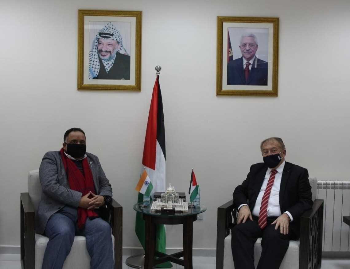 Palestina dan India Berdiskusi Terkait Pendirian Pusat Pemberdayaan Perempuan dan Pemuda