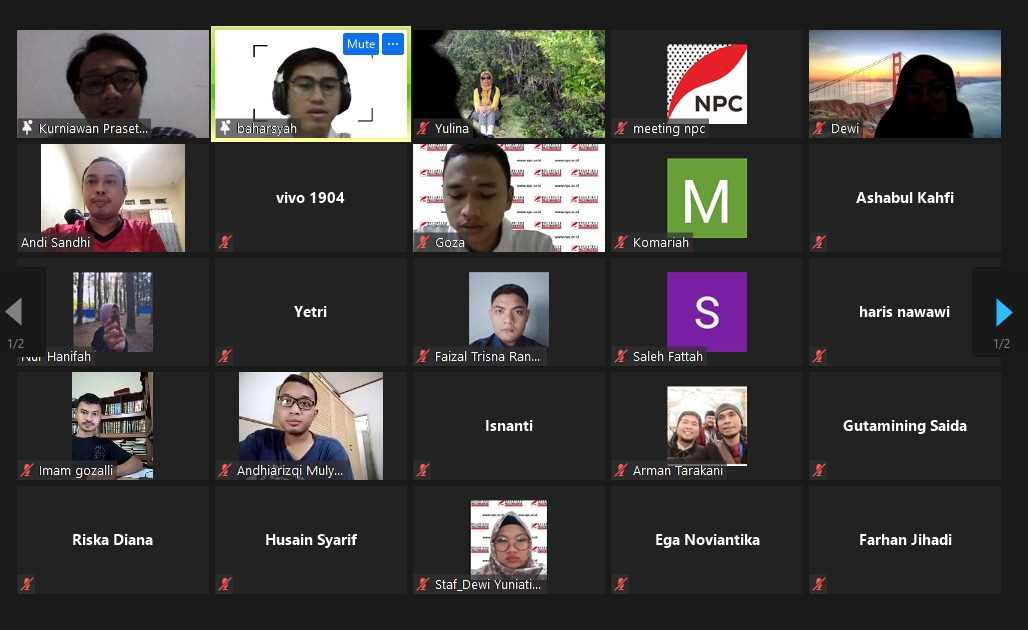Kenalkan Strategi Digital Marketing, NPC Adakan Pelatihan Copywriting via Zoom