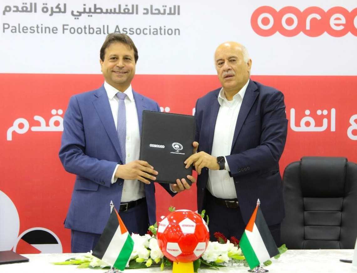 Asosiasi Sepak Bola Palestina Perpanjang Kontrak Sponsor dengan Ooredoo