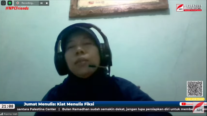 Berbagi Ide Menulis ke Sahabat NPC, Rianna Wati: Tak Cukup Foto Berbicara, Harus Ada Narasi yang Mengiringi