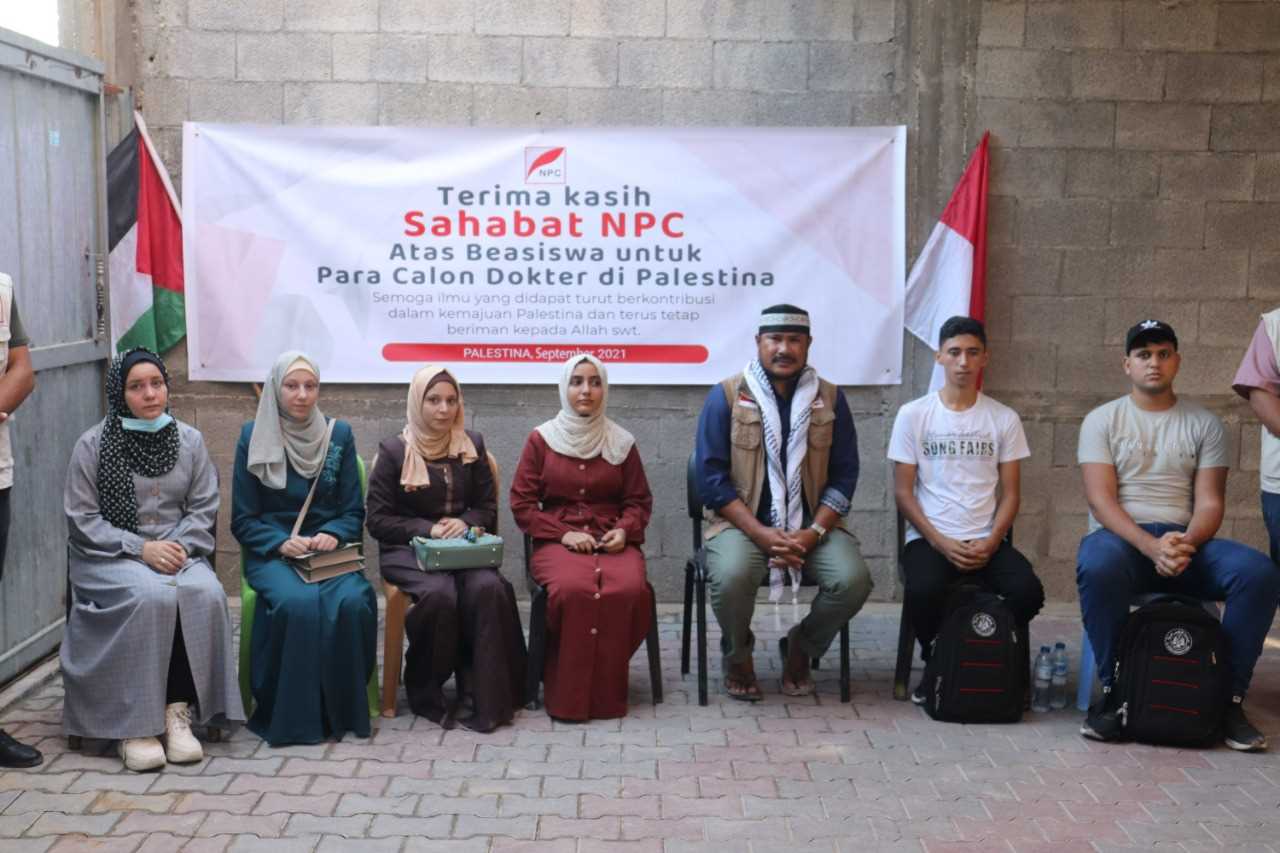 NPC Berikan Beasiswa bagi Calon Mahasiswa Kedokteran di Gaza