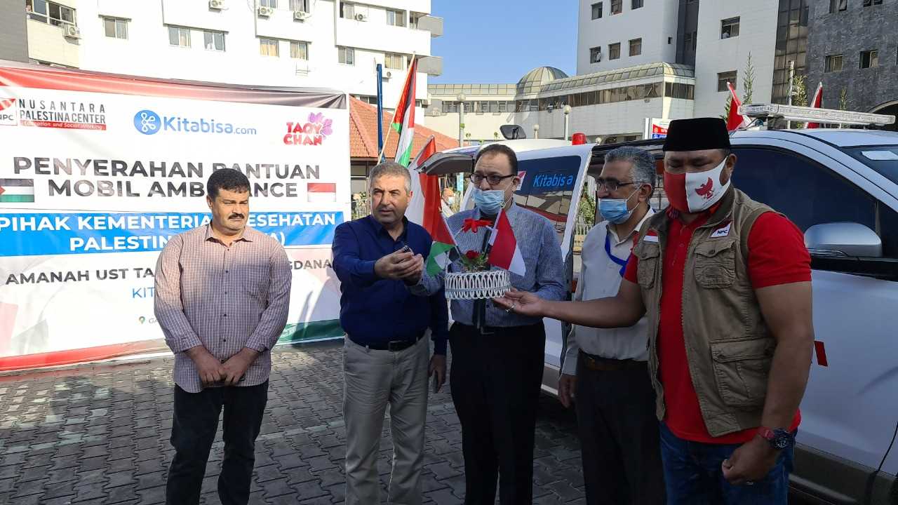 Luar Biasa, NPC Salurkan 5 Unit Mobil Ambulans untuk Palestina