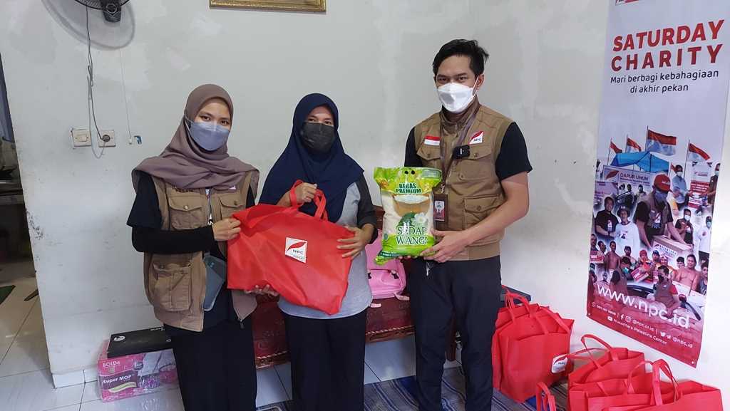 Melalui Saturday Charity, NPC Kembali Salurkan Bantuan Sembako