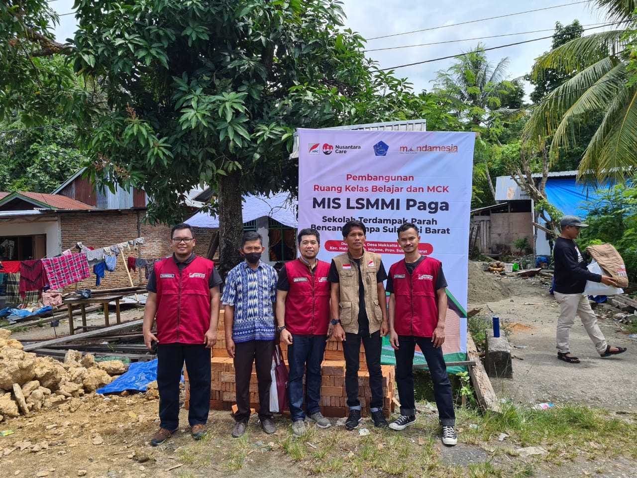 Luar Biasa, NPC Bangun Sekolah untuk Korban Gempa di Malunda