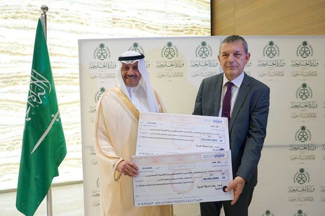 Arab Saudi Dukung Pengungsi Palestina dengan Bantuan 27 Juta Dolar AS untuk UNRWA
