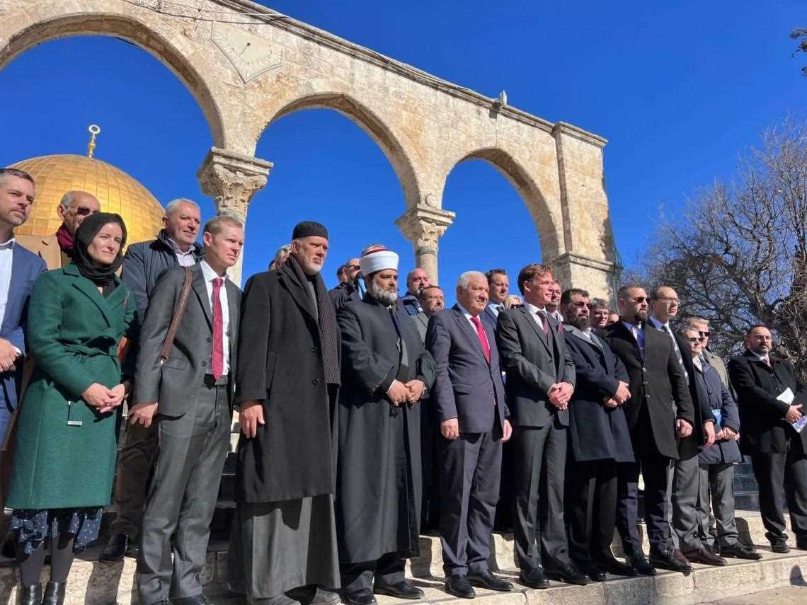 35 Perwakilan Uni Eropa Kunjungi Masjid Al-Aqsa