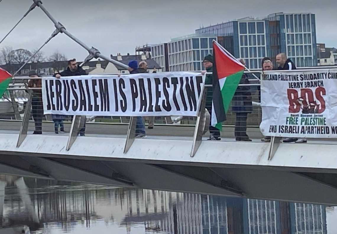 Malam Tahun Baru, Irlandia Gelar Aksi Bela Palestina