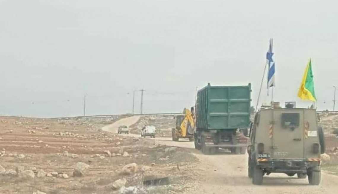 Israel Sita Alat Berat Milik Palestina di Hebron