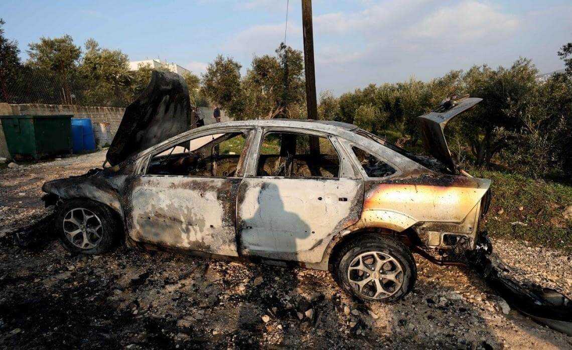 Pemukim Israel Bakar Mobil Palestina di Burin Nablus