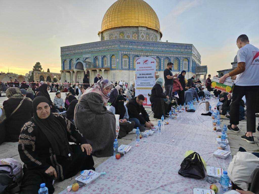 NPC Kembali Gelar Iftar Berjamaah Tahap II di Masjid Al Aqsa Yerusalem