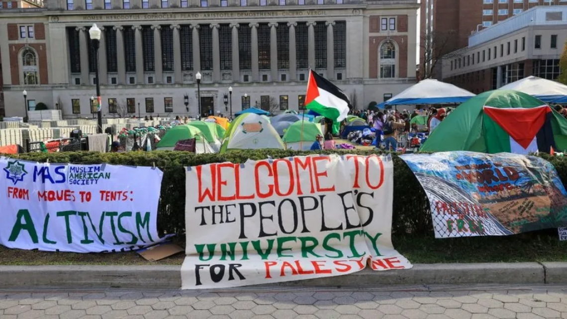 Aksi Bela Palestina Lintas Kampus Amerika Serikat: Mahasiswa Mengutuk Kebrutalan Israel Terhadap Gaza