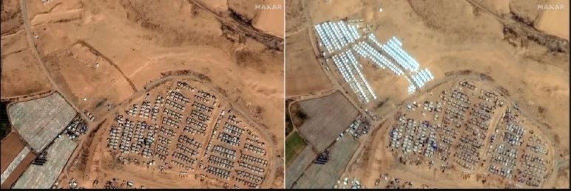 Perkemahan Pengungsian Baru Dibangun di Selatan, Persiapan Serangan Darat Israel ke Rafah?