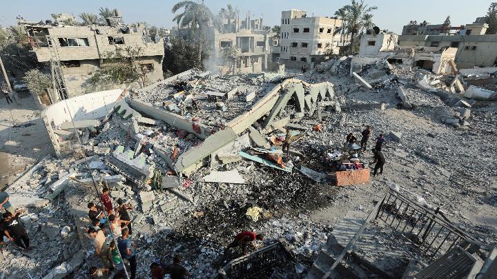 Dalam 4 Hari Terakhir, Lebih dari 190.000 Warga Palestina Mengungsi