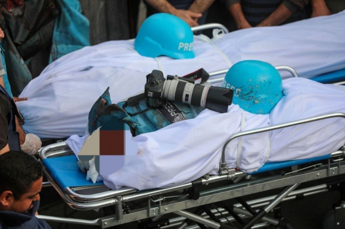 Selama 24 Jam Israel Bunuh 5 Wartawan Palestina di Jalur Gaza