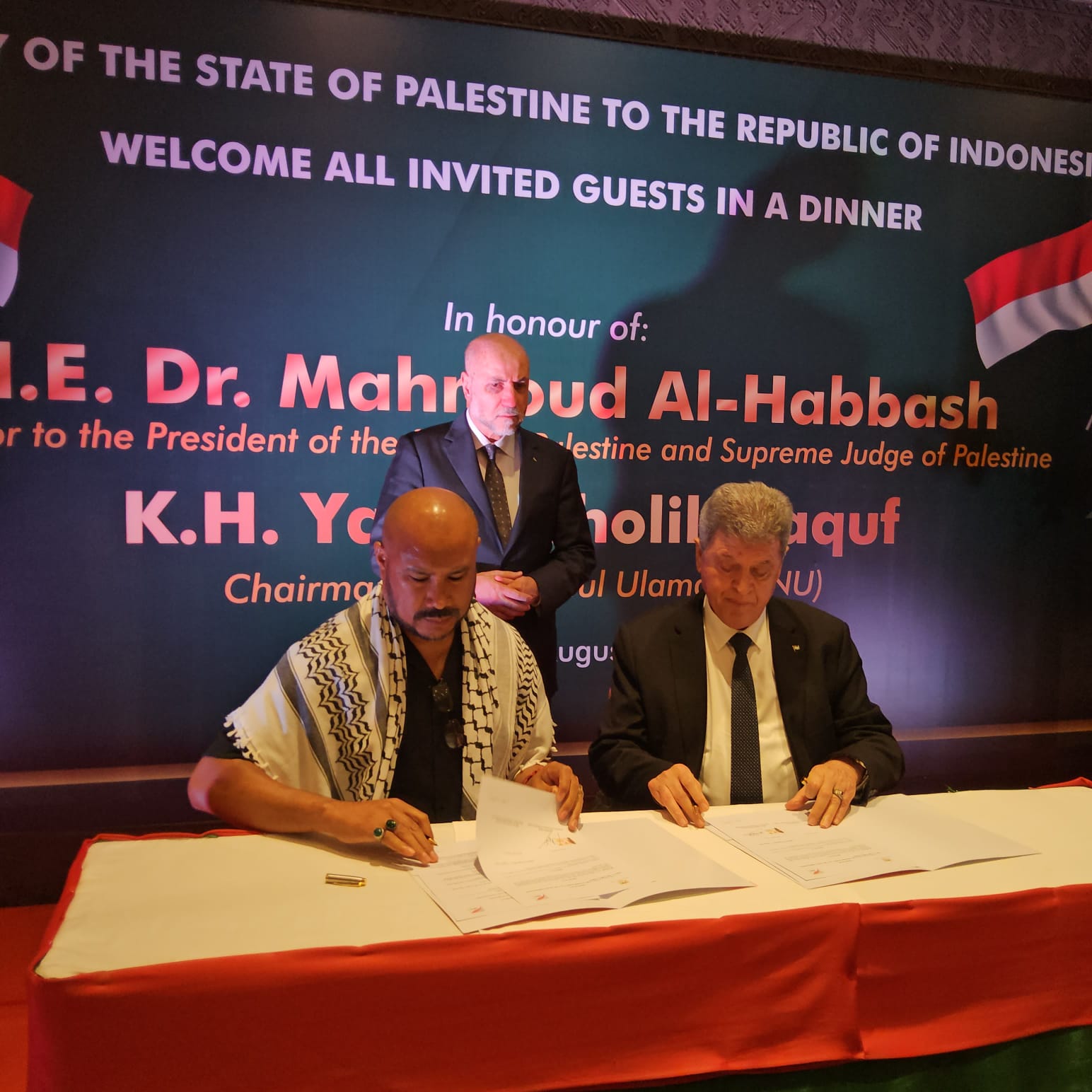 NPC Teken MoU dengan Kedutaan Besar Palestina untuk Program Kemanusiaan Senilai 1 Miliar Rupiah