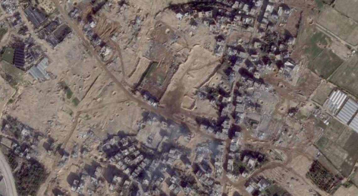 Israel Hancurkan Puluhan Hektare Lahan Pertanian di Utara Gaza