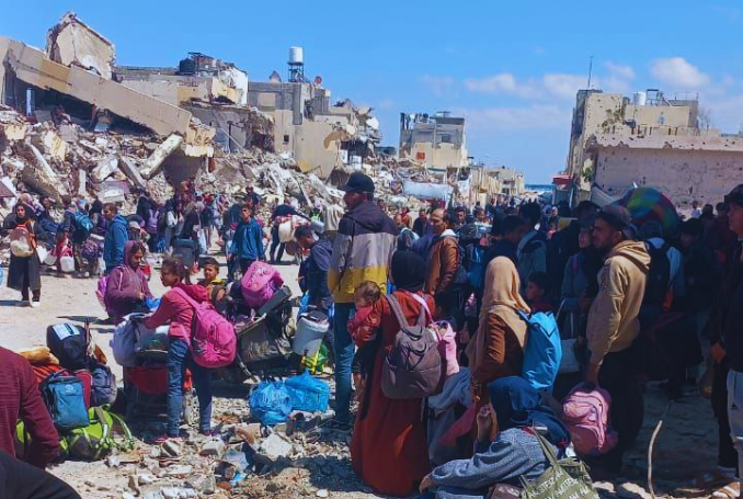 Ribuan Penduduk Palestina Terjebak di Tel Al-Sultan Ketika Israel Lakukan Genosida di Gaza Selatan