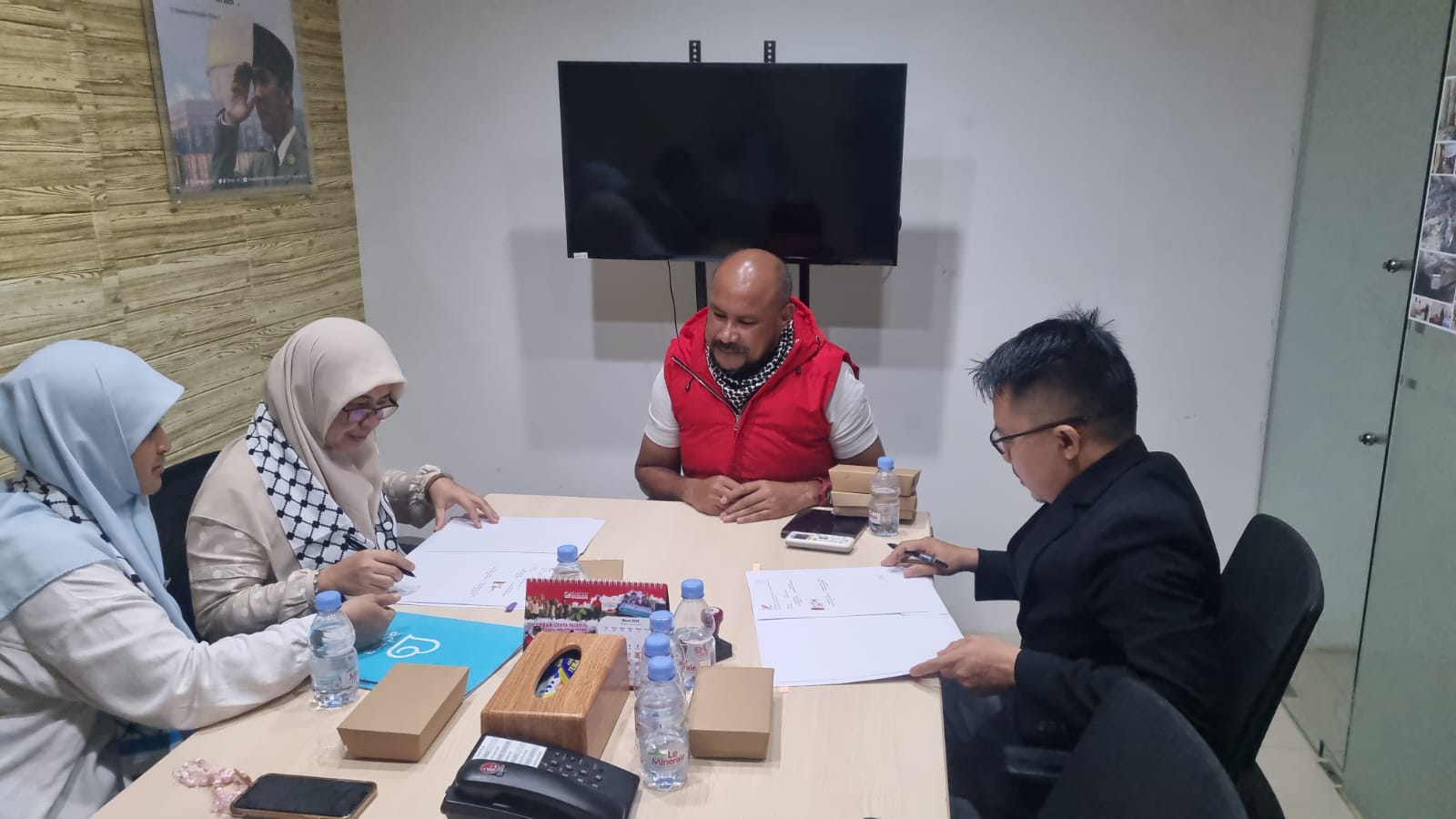 Kerjasama Santunan untuk Anak Yatim, NPC dan Adara Relief Internasional Tandatangani MoU di Jakarta