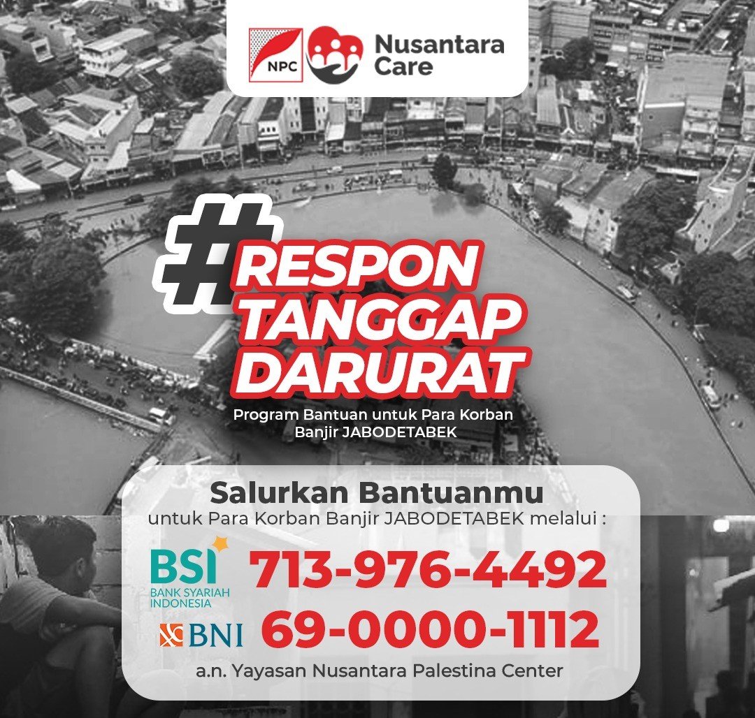 Tanggap Darurat: NPC Salurkan 600 Porsi Makanan untuk Penyintas Banjir di Cikarang