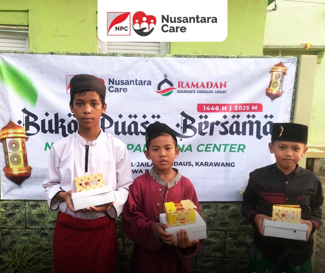 NPC Gelar Iftar Jama’i untuk 180 Santri di Pondok Pesantren Al-Jailani Firdaus Karawang