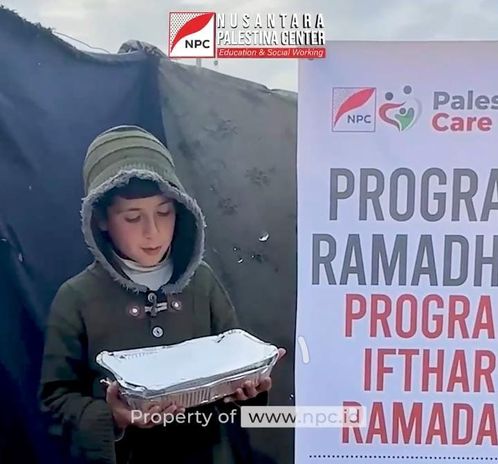 NPC Bagikan 2.500 Porsi Hidangan Buka Puasa untuk Warga Palestina di Gaza