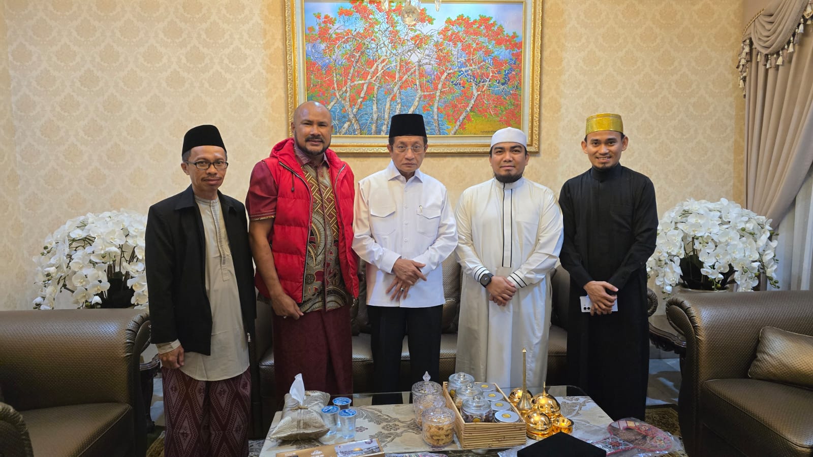 Menag RI Apresiasi Perjuangan NPC, Prof. Dr. KH. Nasaruddin Umar : “Sampaikan Salam Saya untuk Gaza”