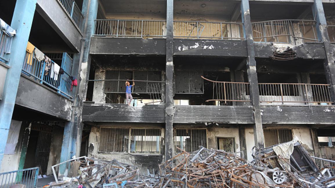 Masa Depan Pelajar Gaza Terkubur Bersama Reruntuhan Sekolah